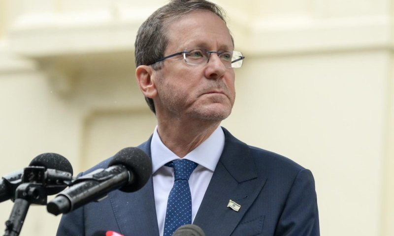 הרצוג פתח את ביקורו באוסטרליה בטקס בזירת הפיגוע