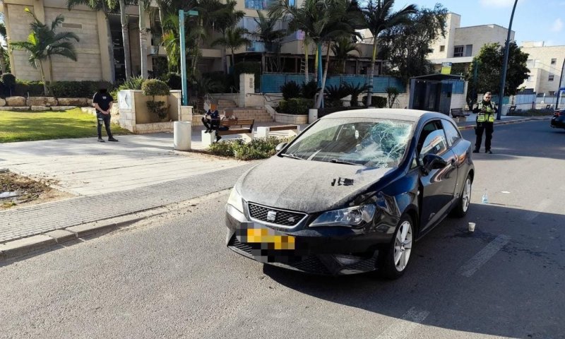 פצוע קשה בקרית גת: נפגע מרכב כשירד מאוטובוס בזמן אזעקה