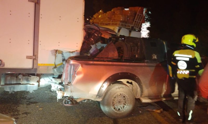 תאונת שרשרת קשה בכביש 67, פצועים פונו מהזירה