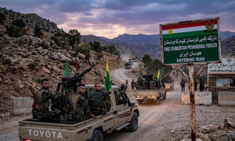 מהלך דרמטי: הכורדים פולשים לאיראן בתיאום עם ישראל וארה"ב