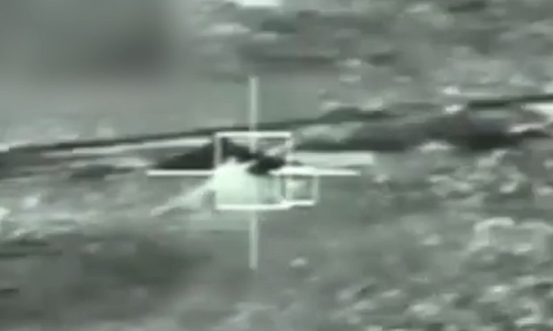 תיעוד ראשון של יירוט כטב"מ במבצע שאגת הארי