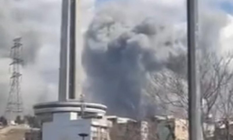 תיעוד: הותקפו אולפני הטלוויזיה הממלכתית באיראן