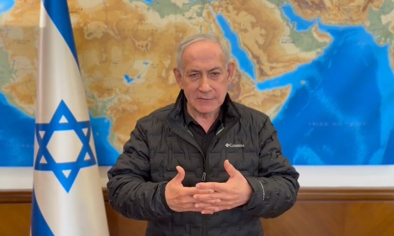 נתניהו: "ברור לנו שחיזבאללה מנסה לחבל בהליך השלום עם לבנון"