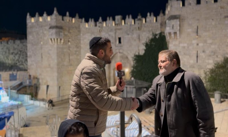 בלב ירושלים: "אני תומך באיראן, שישראל תלך לקיבינימט"