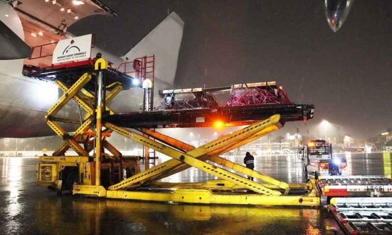 הנתון נחשף: כמות התחמושת המטורפת שנחתה בישראל