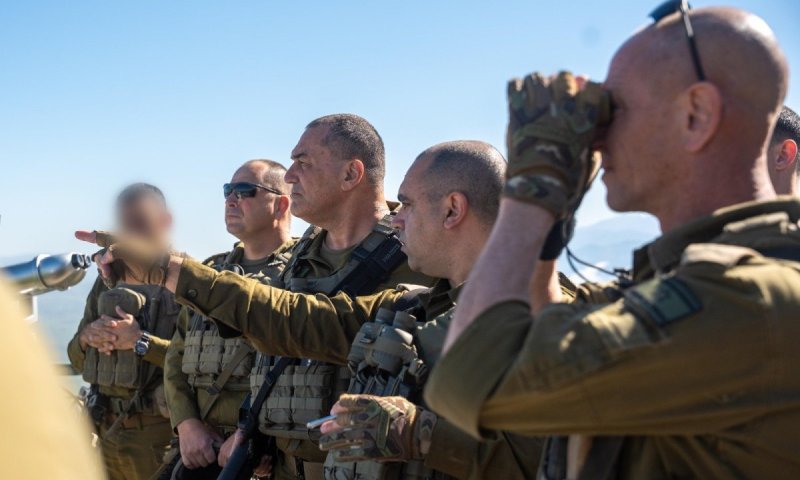 הרמטכ"ל סייר בלבנון: "בחזית הלחימה אין הפסקת אש"