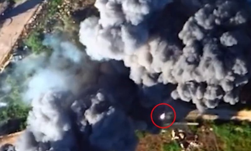 תיעוד: חיל האוויר השמיד משגר טעון לכיוון ישראל בדרום לבנון