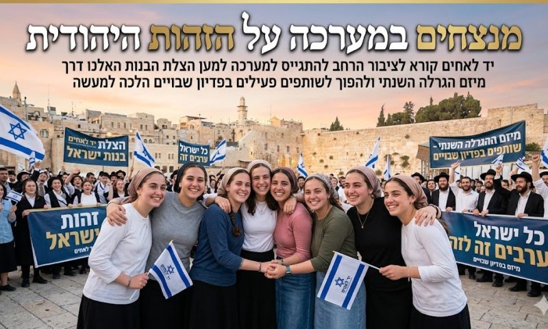 הצטרפו לאלפים שכבר שותפים בהגרלת ספר התורה של יד לאחים