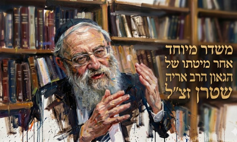 בניין התורה לדורות: משדר זיכרון לרב אריה שטרן זצ"ל