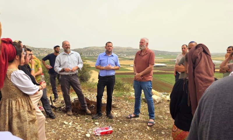 עשרות משפחות יקימו את הישוב "עמק דותן" בצפון השומרון