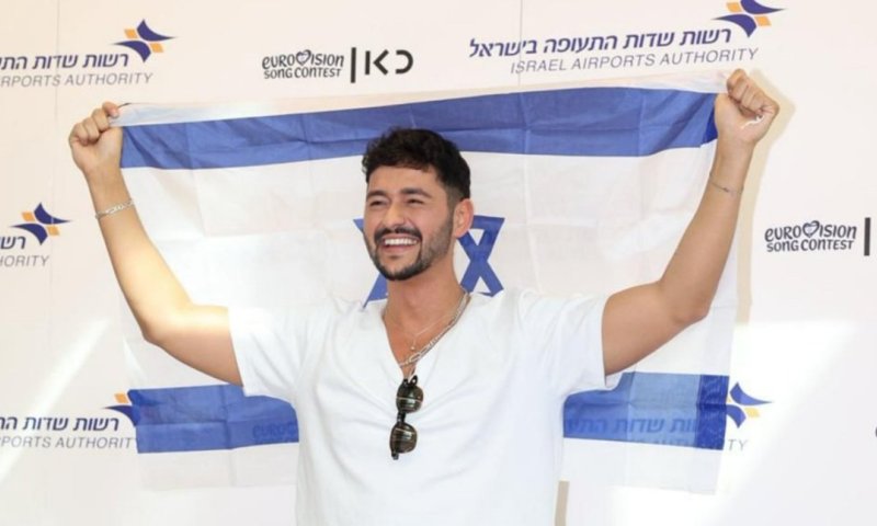 נועם בתן בנתב"ג אחרי ההישג באירוויזיון: "מודה לאלוהים"