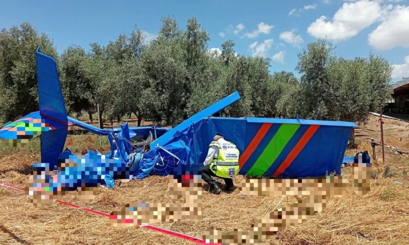 נקבע מותם של שני הפצועים מהתרסקות המטוס הקל בצפון