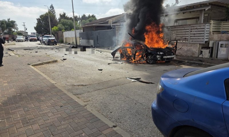 מטען התפוצץ ברכב בעפולה: גבר כבן 30 פצוע אנוש