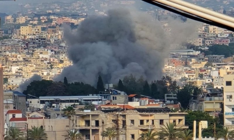 אחרי הודעת הפינוי - החלו התקיפות בעיר צור