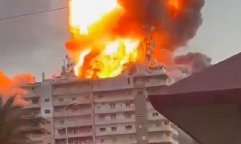 עמוד אש עולה מצור: צפו בתקיפה העוצמתית של צה"ל