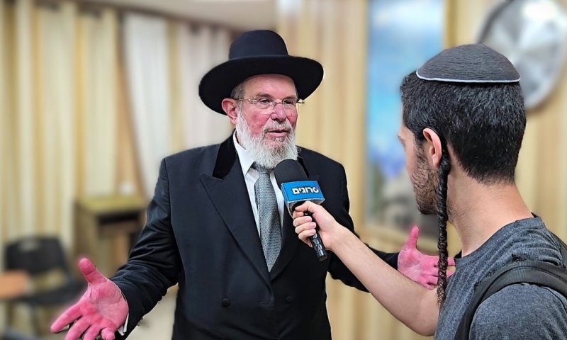 הרב הראשי חושף: כשלמדתי בישיבה - לא היה לי קל